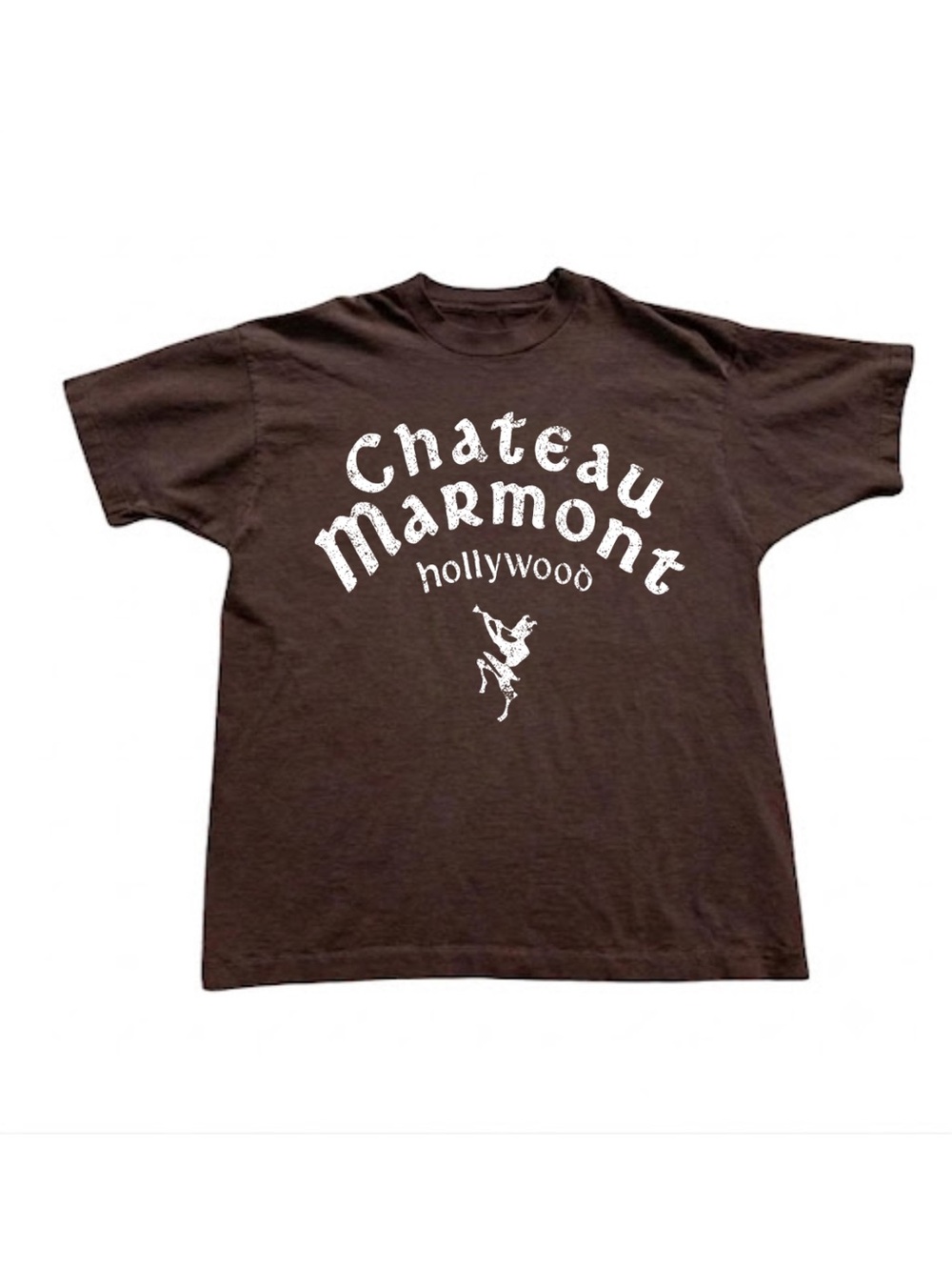 Gildan Chateau Marmont Hollywood Brown T-Shirt